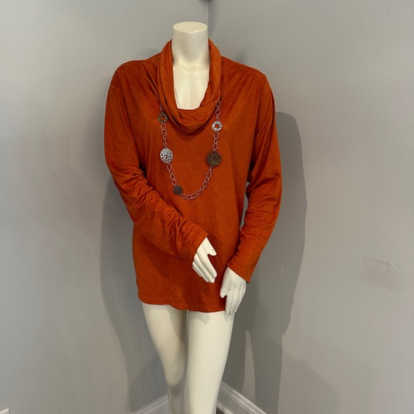 Ruby Rd Cowl Neck Tunic - Picture 3 of 3